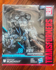 Official Hasbro Transformers Blackout Studio Series SS08 Deluxe Action Figure