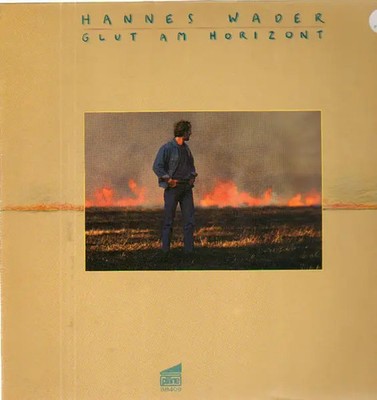 Hannes Wader Glut am Horizont NEAR MINT Pläne Vinyl LP