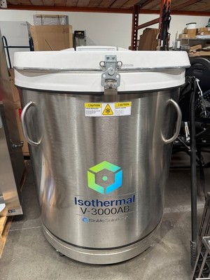 Biolife Solutions Isothermal V-3000AB Liquid Nitrogen Tank Freezer