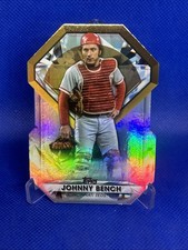 2022 Topps Series 1 - Diamond Greats Die-Cuts Johnny Bench #DGDC-10