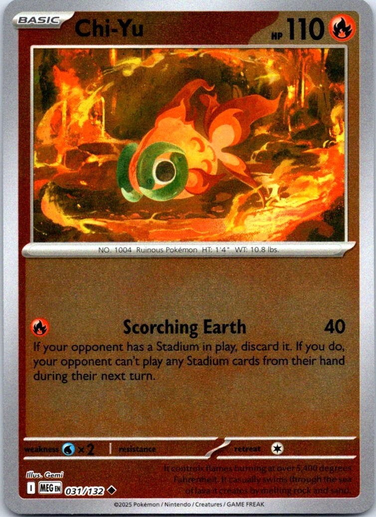 Chi-Yu Uncommon ME01: Mega Evolution 031/132 NM