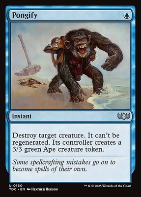 Pongify 160 U Normal TDC MTG NM