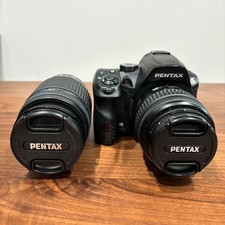 PENTAX K-30 Digital SLR Camera with 18-55mm and 55-300mm Lenses Black
