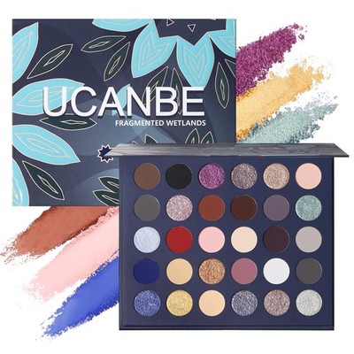 UCANBE 30 Farben Lidschatten Make-up Palette - Dunkel, 211 g (1er Pack), NEUTRAL 