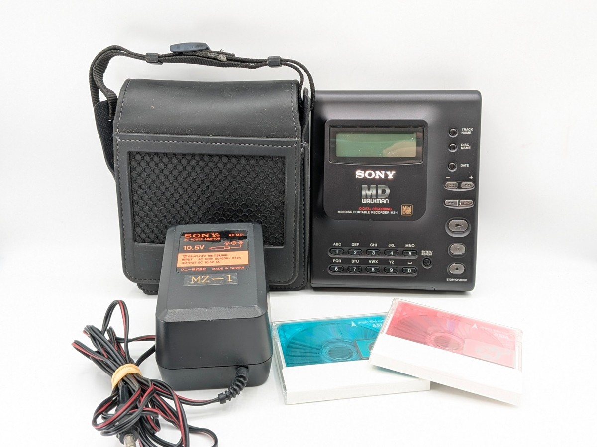 Sony MZ-1 MiniDisc Walkman – First-Generation Model / Collector