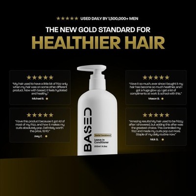 1~3packs Based Bodyworks Leave-In Conditioner, Instant Frizz