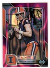 2025 Bowman Chrome University Football Pink Lava Refractor Luke Altmyer #17