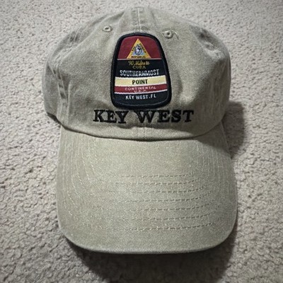 Key West Southernmost Point Adjustable Hat Cap Twill Key West, Florida