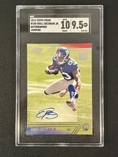 Odell Beckham Jr 2014 Topps Prime Rookie Auto Jumping Variation SGC 10/9.5 