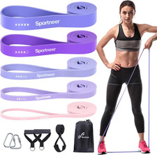 Resistance Bands for Working Out: Pull up Bands 5-130Lb 5 Levels Exercise Bands