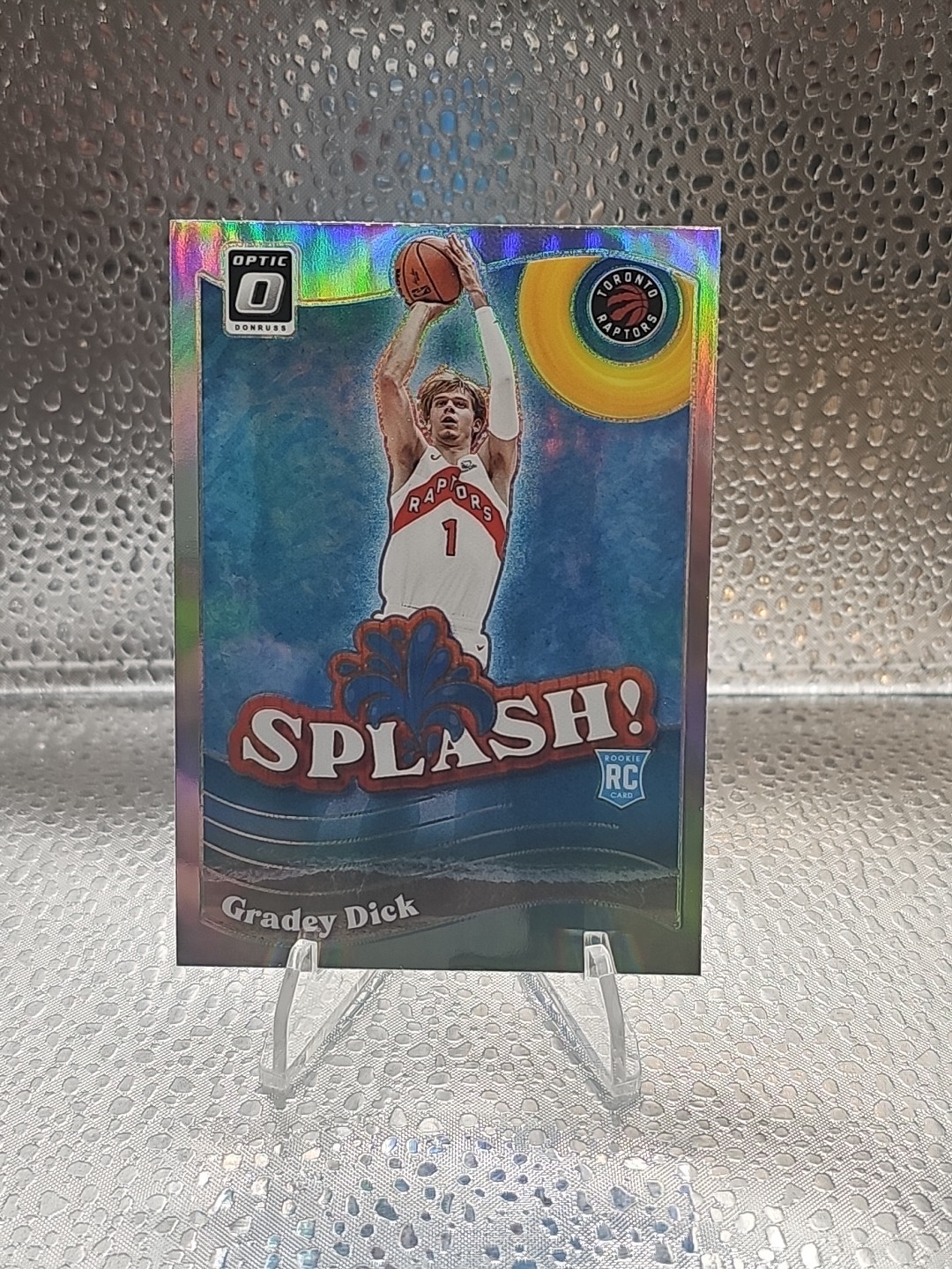 2023-24 Panini Donruss Optic - Splash Holo Prizm #9 Gradey Dick (RC)