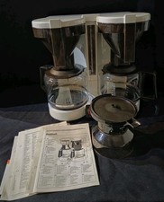 Krups Coffee Double Dual System Glass Carafe Duo Thek Germany 264