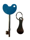 Radar Disabled Toilet Key in Blue & Trolley Coin key