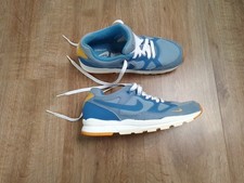 NIKE AIR SPAN II SE RECRAFTED TRAINERS AQ3120-400 BLUE/YELLOW SIZE UK 6