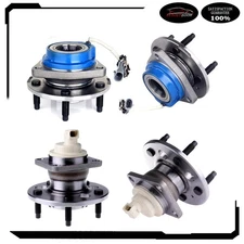 4PCS Front Rear Wheel Hub and Bearing Kit For Buick LeSabre Lucerne Seville FWD