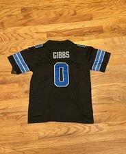Jahmyr Gibbs #0 Lions KIDS Jersey YOUTH MEDIUM Stitched NEW NUMBER