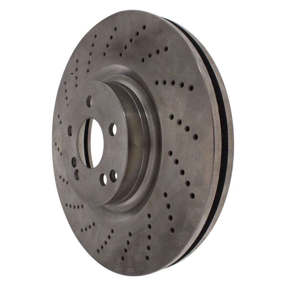 For Mercedes-Benz C63 AMG S 15-17 Brake Rotor C-Tek Standard Drilled Vented Foto 2 de 4