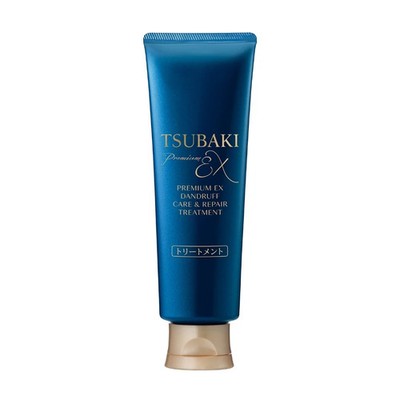 [SHISEIDO TSUBAKI] Premium Ex Schuppenpflege und Reparatur Haarkur 160g NEU
