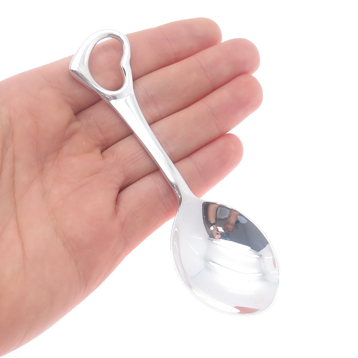 新品未使用Tiffany & Co. エルサペレッティ™ オープンハートスプーン TIFFANY & CO. Elsa Peretti 925 Sterling Vintage Open Heart Baby