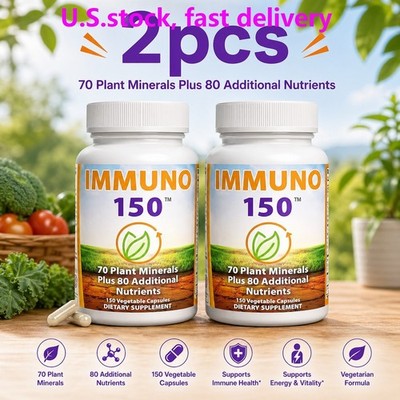 IMMUNO The Ultimate Multivitamin & Immune Support Supplement 300 Capsules