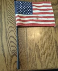 Vintage GI Joe, Jeep Flag and Mount