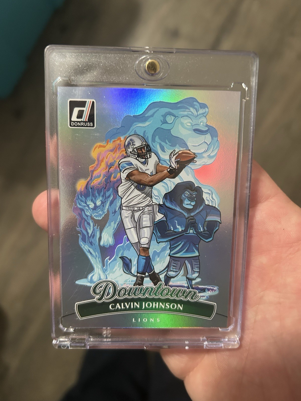 2025 Panini Donruss Downtown Calvin Johnson #4