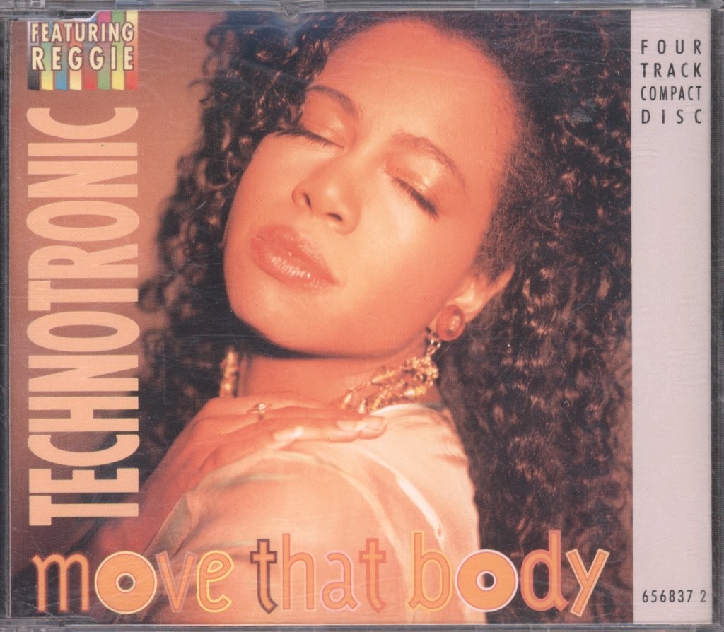 Technotronic Featuring Reggie Move That Body CD Europe Ars/Clip 1991 single
