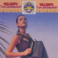 Vallenato: Con Sentimiento MUSIC AUDIO CD 90s Colombian folk 1998 Sonolux SEALED