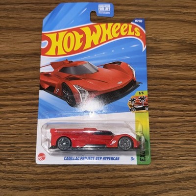 2026 Hot Wheels Exotics 1/5 Cadillac Project GTP Hypercar Red