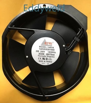 1PC ETRI 148VK 148VK0281000 fan 208-240V 35/33W 172*150*38MM