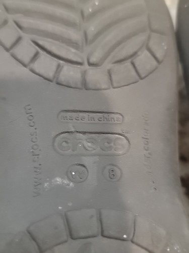 Crocs Womens Alice Mary Jane Black Closed Toe Flats Slip Resistant Size 8. EUC - Picture 7 of 7