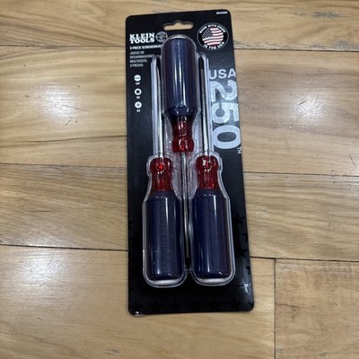   Klein Tools 250th USA Anniversary - 3 Piece Screwdriver ***NEW***