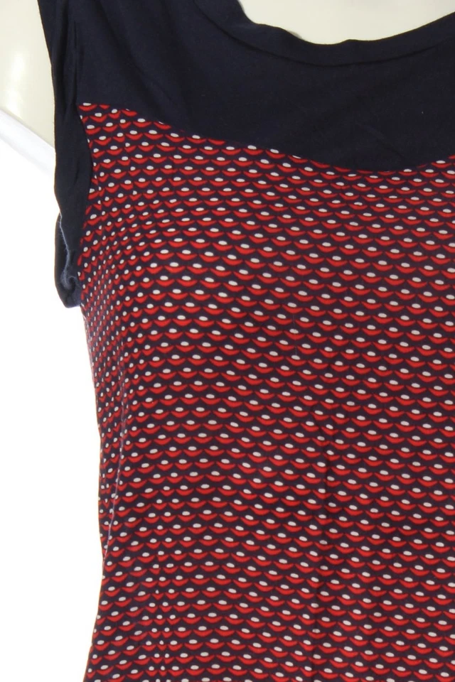 SPLENDID Top largo Mujeres Top Talla EU 36 negro-rojo-blanco look casual - Imagen 3 de 4