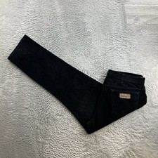 Vintage Wrangler Herren Cord Hose W38 L32 Schwarz Texas Stretch Regular Jeans
