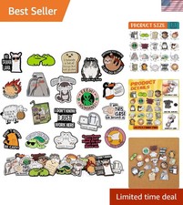 Bulk 20 Adorable Enamel Pins with Fun Designs - Perfect for Adults  Collectors