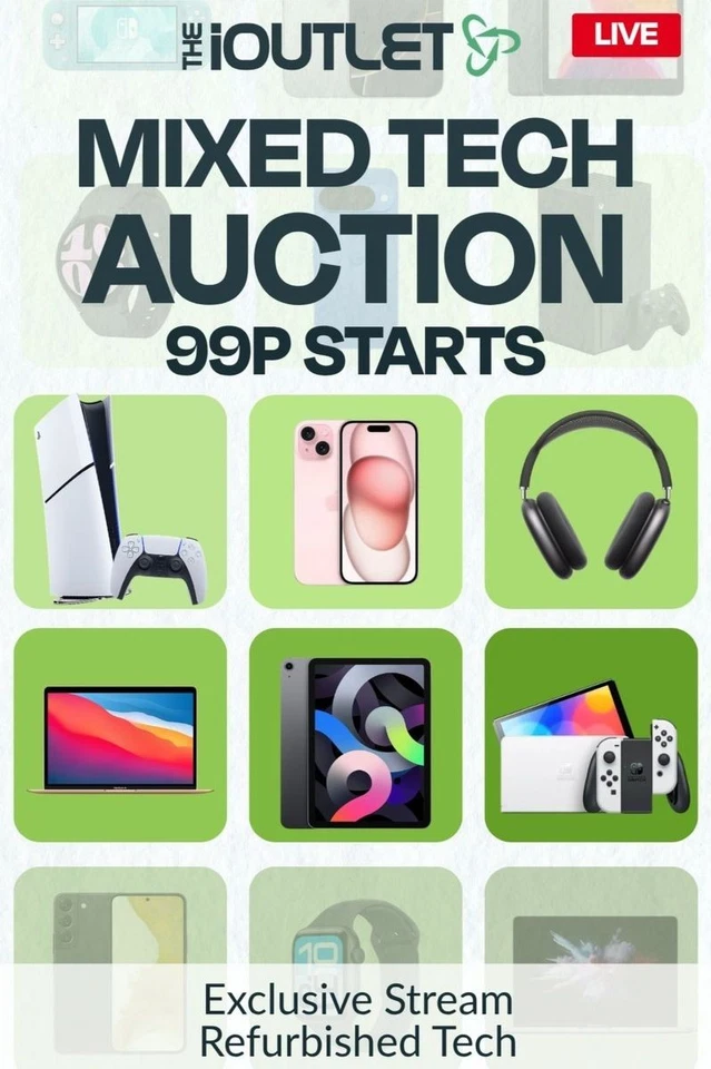 eBay LIVE Worth-It Wednesdays📱🖥️Clearance | 60-Second Flash Auction Deals