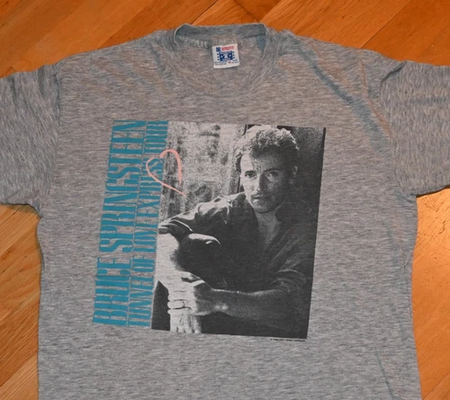 BRUCE SPRINGSTEEN original Concert Tour te 1980s vintage concert t-shirt, vintage, size XL, single stitch, B+ condition