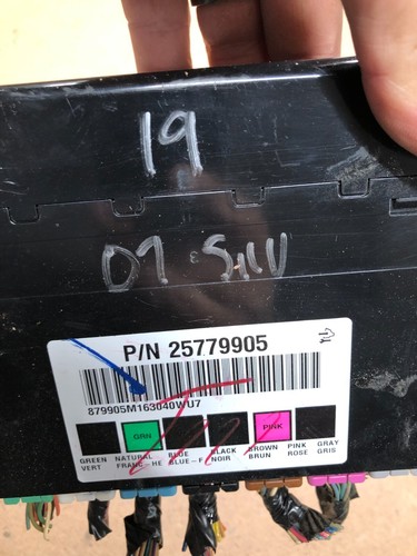 07-13 Chevy Silverado Sierra Body Control Module 25779905 BCM GM Pigtails - Picture 6 of 6