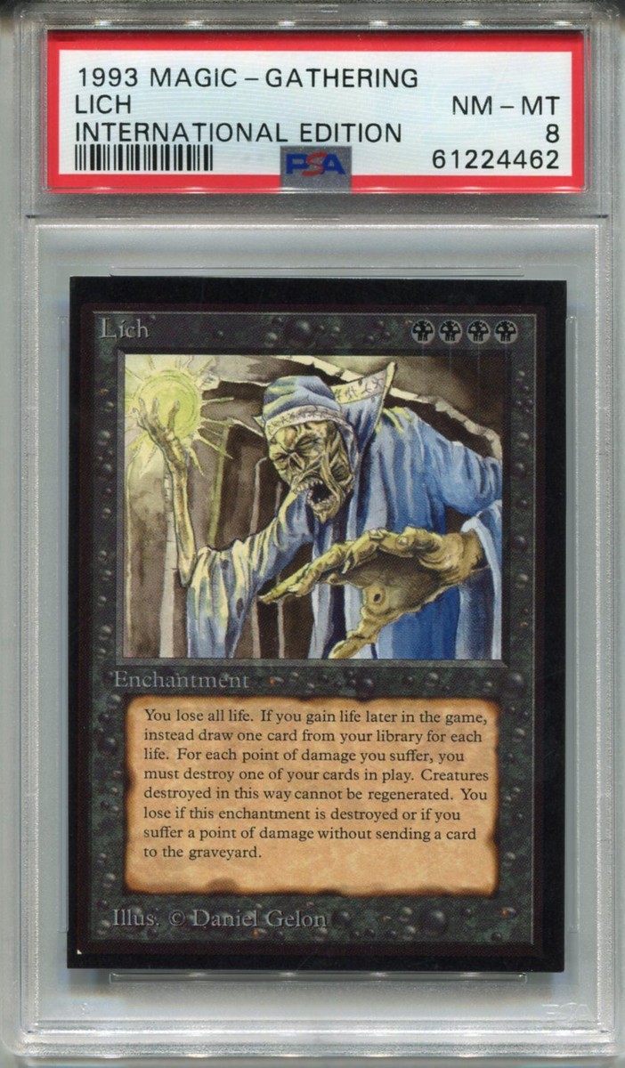 マジック：ザ・ギャザリング Lich mtg 30th anniversary edition Lich - 30th Anniversary Edition - Magic: The Gathering