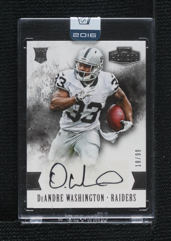 2016 Panini Honors DeAndre Washington #86 - 1 of 2