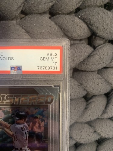 Bryan Reynolds Blistered Insert 2022 Mosaico Béisbol BL-2 PSA 10 Gemas MT Piratas - Imagen 5 de 24