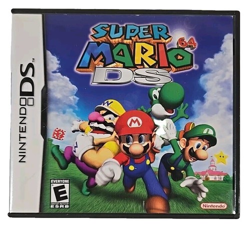 Nintendo DS Super Mario 64 DS Japan Version w/ Box and Manual 4484