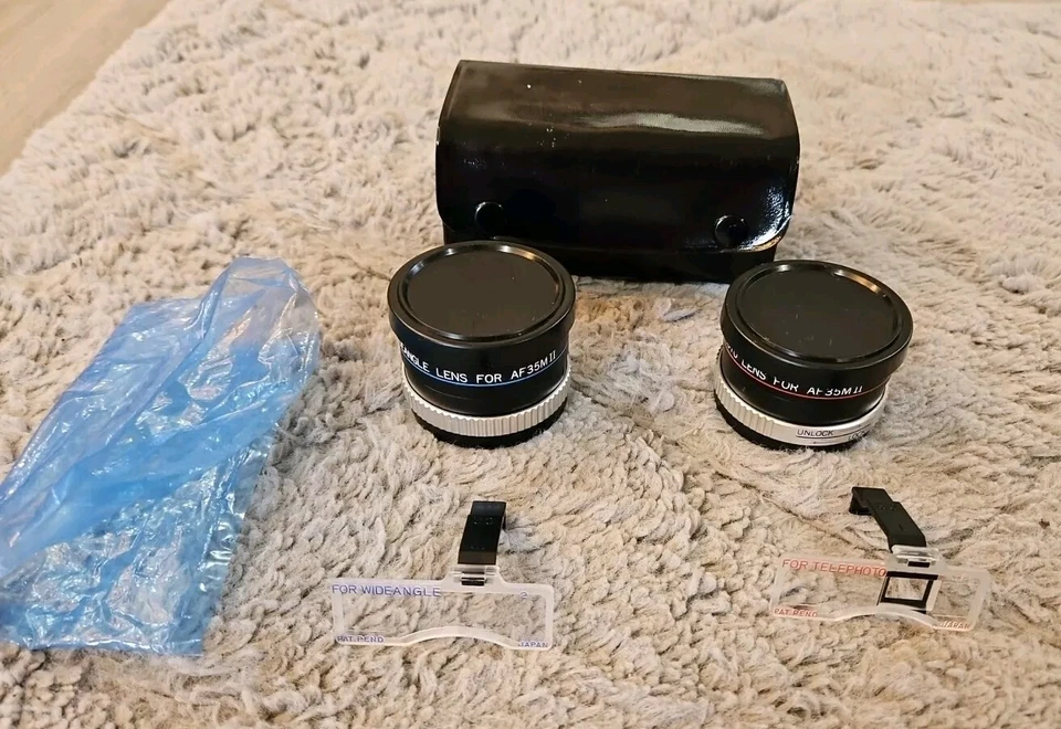 ROKINON Telephoto and Wide Angle Lens for  AF35M II made in Japan  - Image 2 of 4