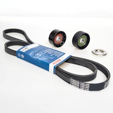 BOSCH 6PK1750 Keilrippenriemen + Rolle für RENAULT MEGANE SCENIC CLIO