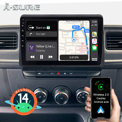 Autoradio Navi Carplay Radio Wifi für Renault Master Opel Movano B Nissan NV400