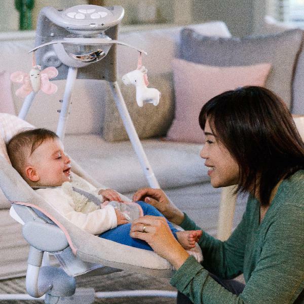 unicorn baby swing