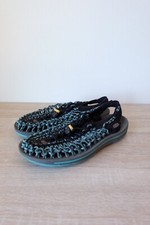 Womens Keen Uneek Sandals Hybrid Shoes Green Black 9 Sport Water Hike Strappy