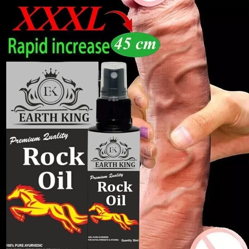 Huile De Croissance Et D'élargissement XXXL - Gain Rapide +14 Pouces - 30ml - Marque Herbal - Neuf
