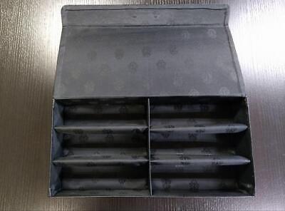 Chrome Hearts Eyewear Case BS Fleur 6-Pocket Black Leather Chrome Hearts Eyewear Case BS Fleur 6-Pocket Black Leather