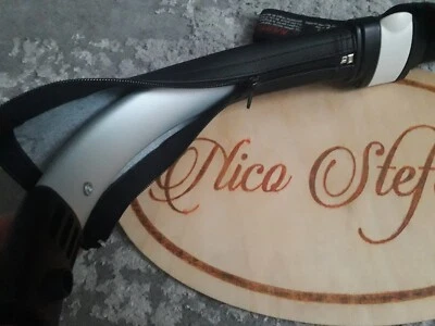 Faux leather handle bar covers fit Bugaboo Donkey (over metal) black